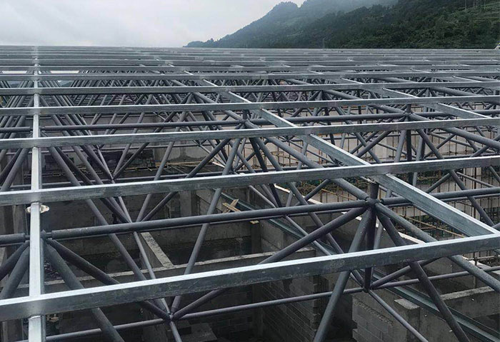 肥城学校艺体楼网架